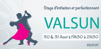 Stage de Valsun  GRATUIT