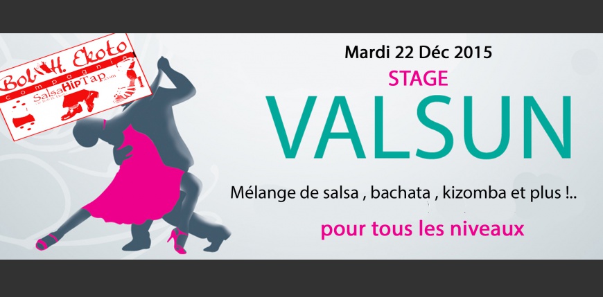 Dernier stage Valsun de l'année 2015 , mardi 22 déc