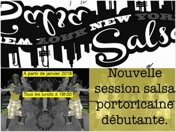 Nouvelle session Salsa débutante en Janvier 2018