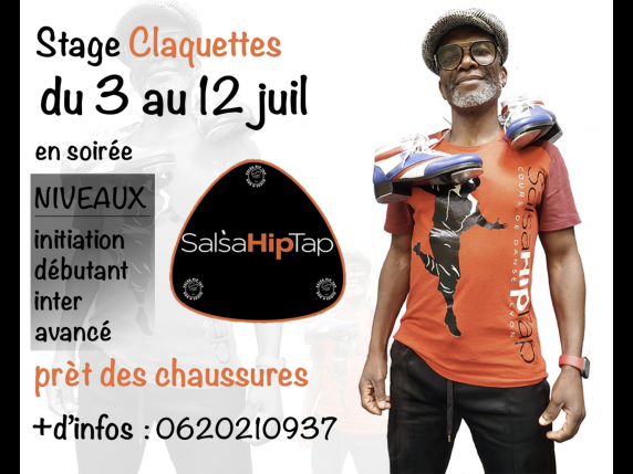 Stage de Claquettes du 3 au 12 juillet 