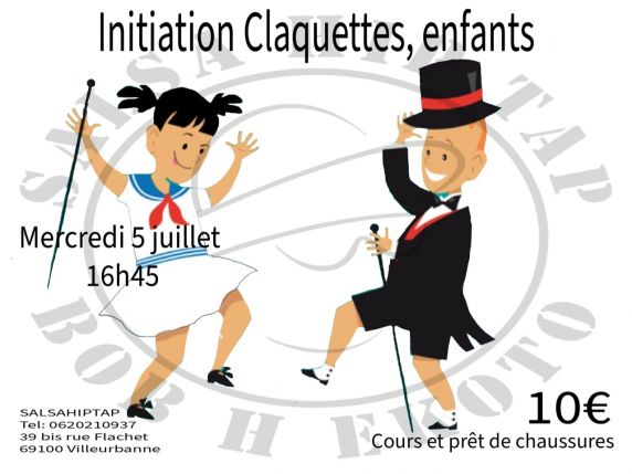 Initiation aux Claquettes pour enfants de plus 7 ans 