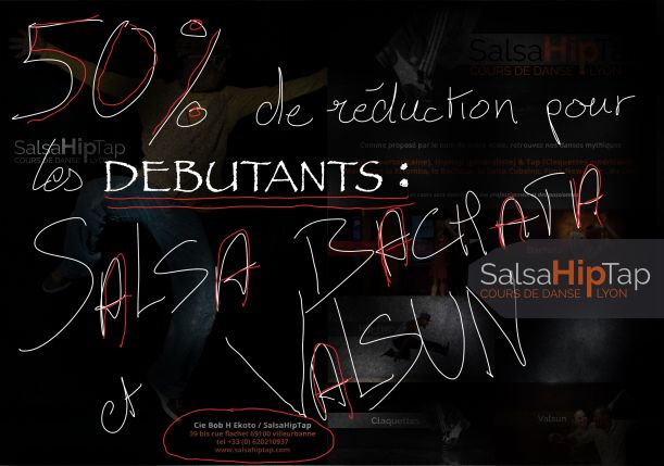 50% de réduction pour les débutants en danse de couples 