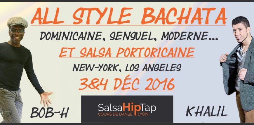 Stage Bachata et Salsa Porto